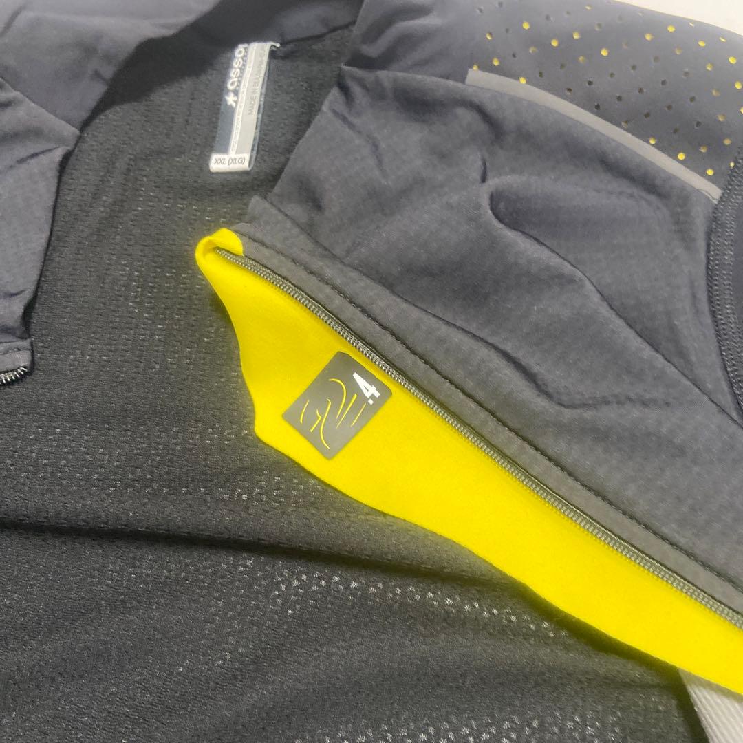 assos アソス ジレ 黒 XXLサイズ サイクルジャージ ノースリーブ