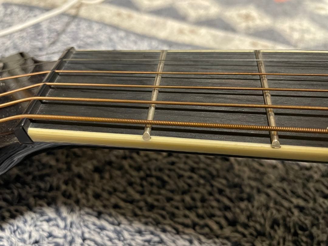Morris エレアコ　アコギ　R-011 ダークブラウン ギターケース付き