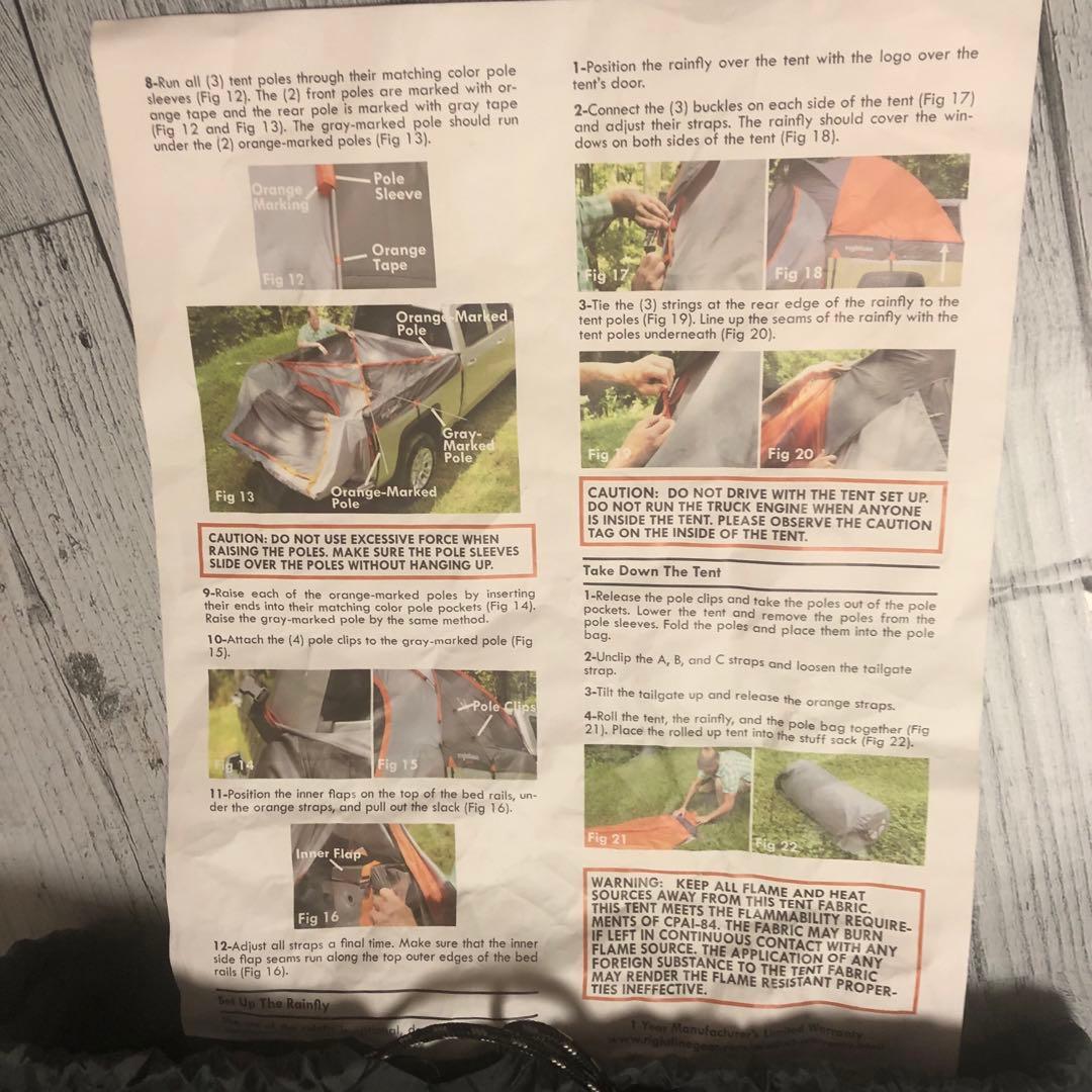 Rightline Gear Truck Tent ライトライン トラックテント