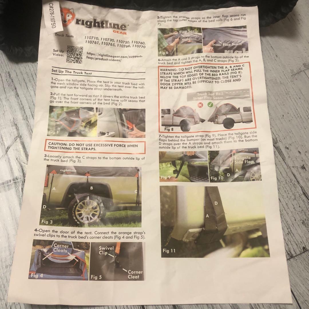 Rightline Gear Truck Tent ライトライン トラックテント