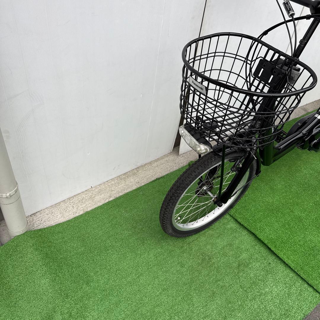 Panasonic 電動アシスト自転車20インチ ブラック【引き取り限定】