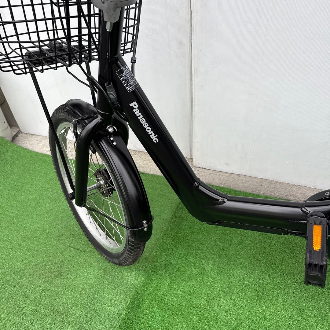 Panasonic 電動アシスト自転車20インチ ブラック【引き取り限定】