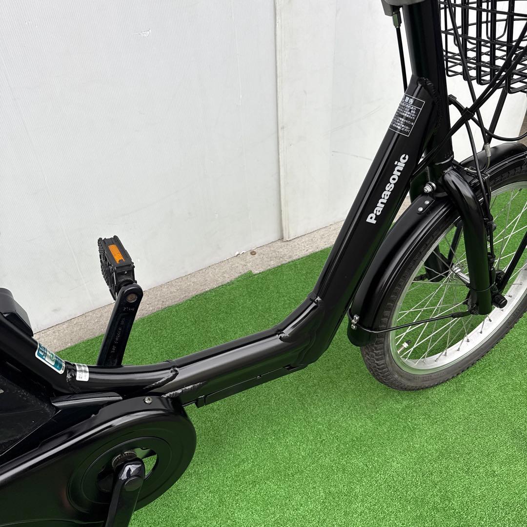 Panasonic 電動アシスト自転車20インチ ブラック【引き取り限定】