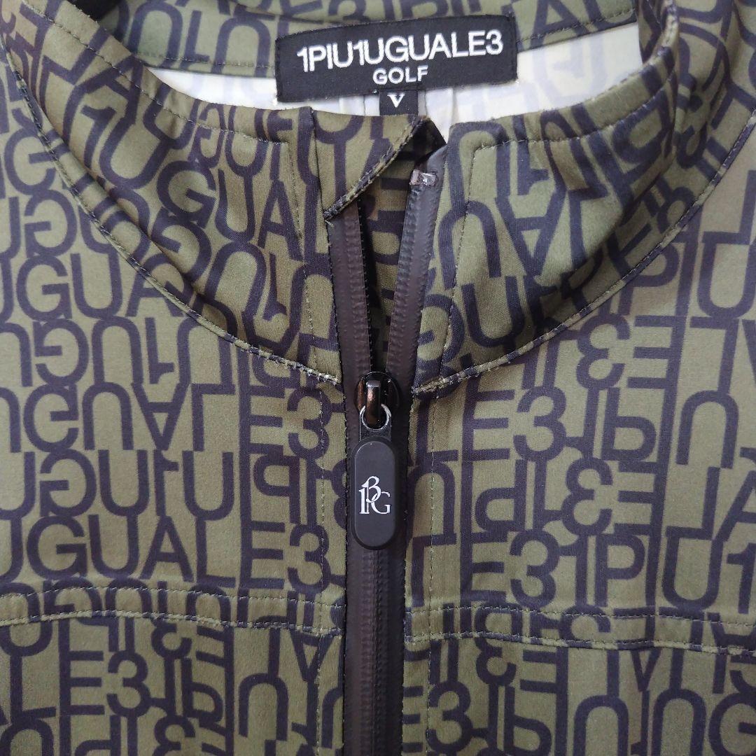 1PIU1UGUALE3 GOLF ジャケット オリーブグリーン