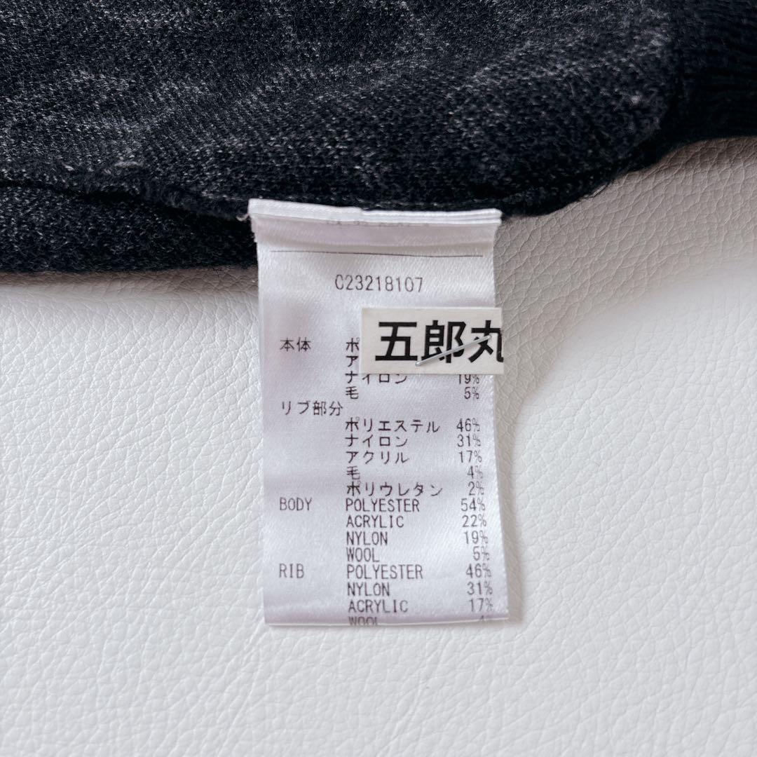 【Lサイズ】美品✨キャロウェイ 近年 ニット ダブルジップ ロゴ 刺繍 ゴルフ