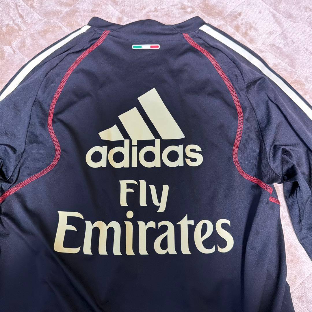 【レア】ACミラン　ゲームシャツ Emirates フットボールシャツ　サッカー