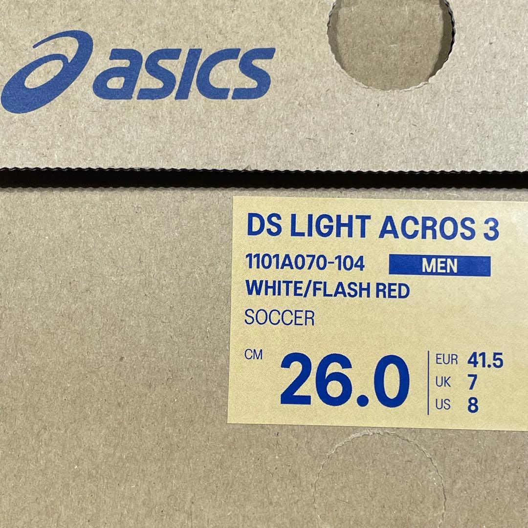 【新品】asics DS LIGHT ACROS3 26.0cm