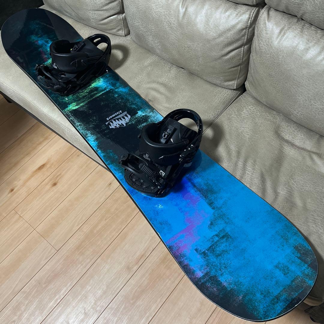 2020モデル CUTYCORAL 156 × SALOMON RHYTHM M