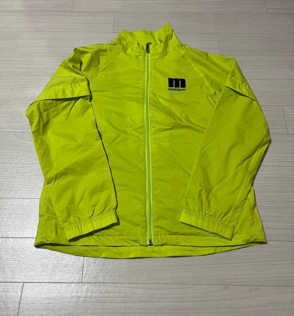 Munsingwear マンシングウェア レインウェア/イエロー 上下セット M