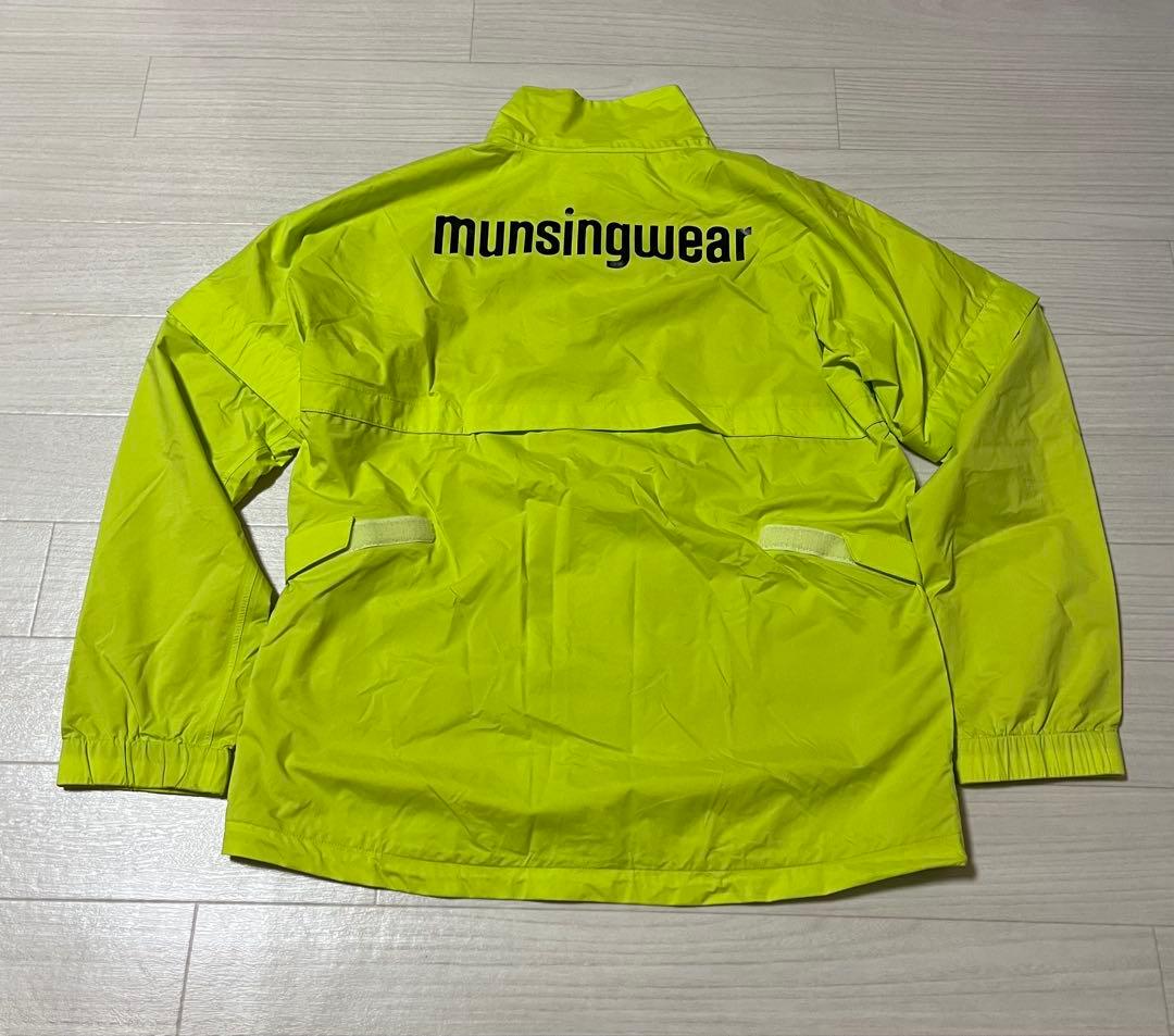 Munsingwear マンシングウェア レインウェア/イエロー 上下セット M