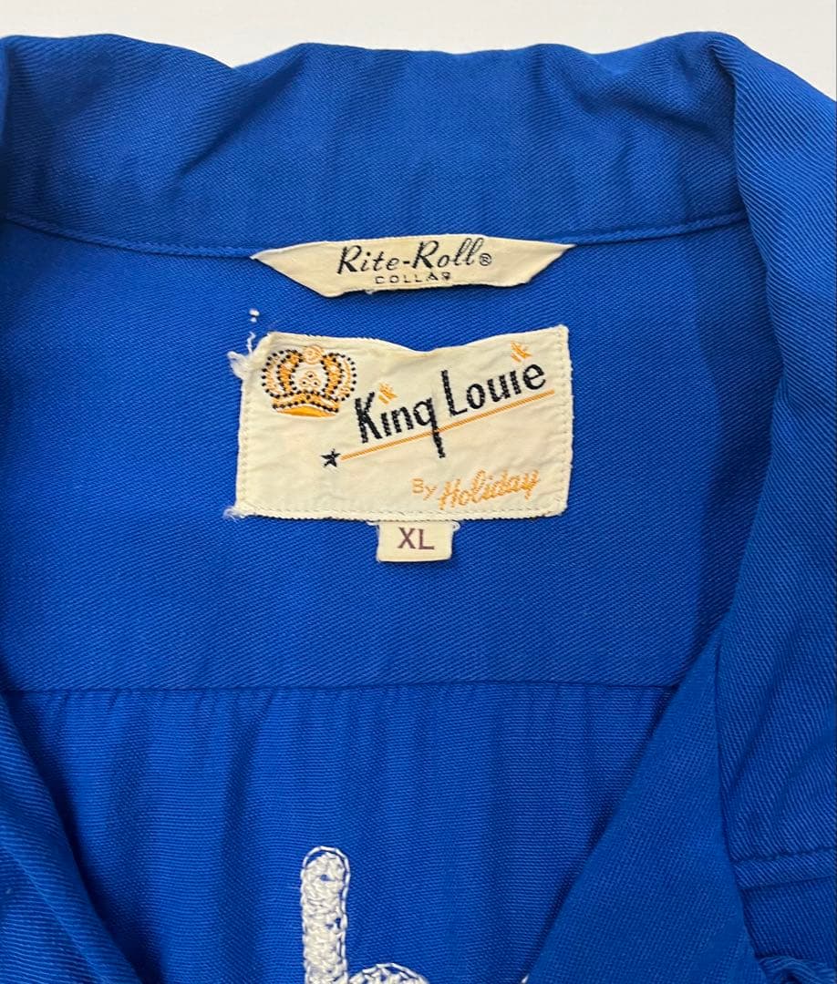 60s King Louieキングルイ ビンテージ ボーリングレーヨン チェーン