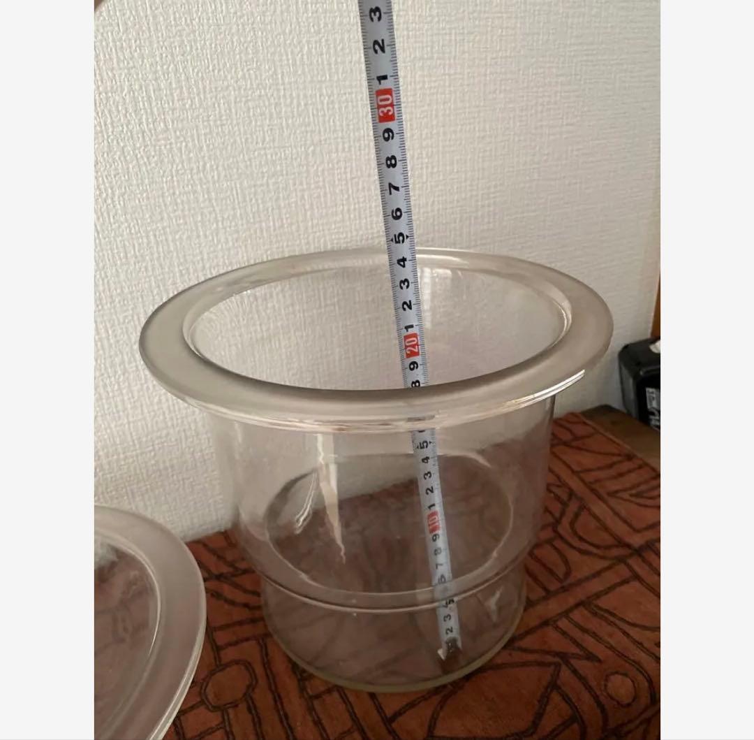 ガラスキャニスター デシケーター ガラス瓶 金魚鉢　水槽　などにも