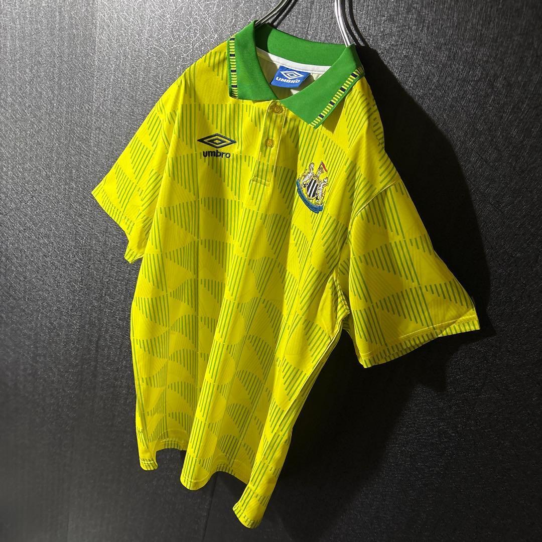【★ニューカッスル】 umbro 古着 サッカー ユニフォーム 90年 XL