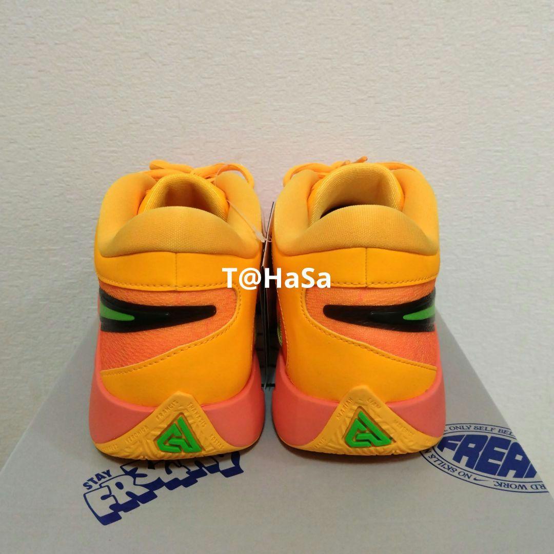 [新品]NIKE GIANNIS FREAK6 EP LASER ORANGE