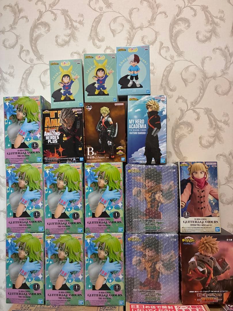 ぼくのヒーローアカデミア　フィギュア　17個　まとめ売り