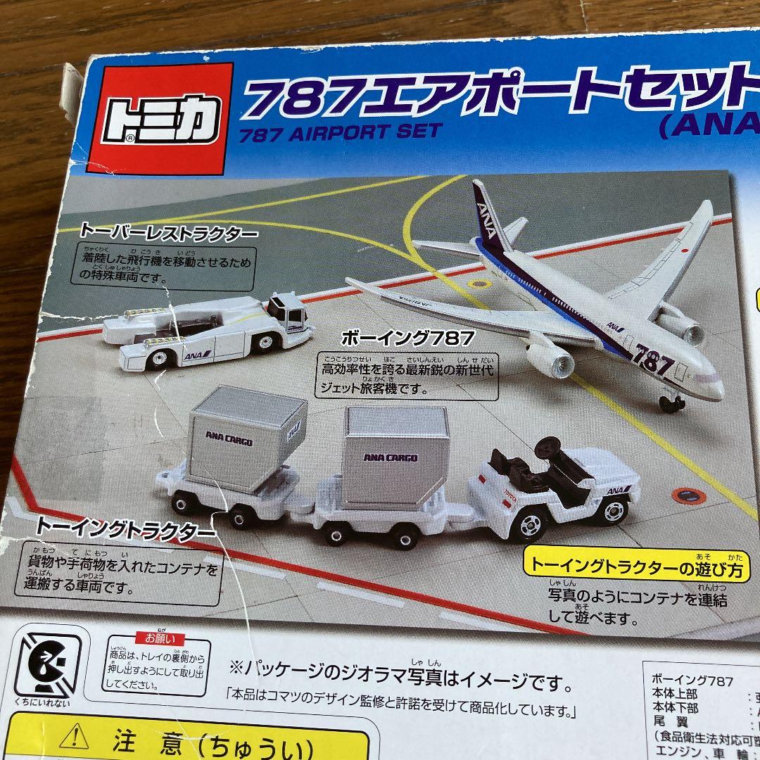 トミカ 787エアポートセット (ANA)