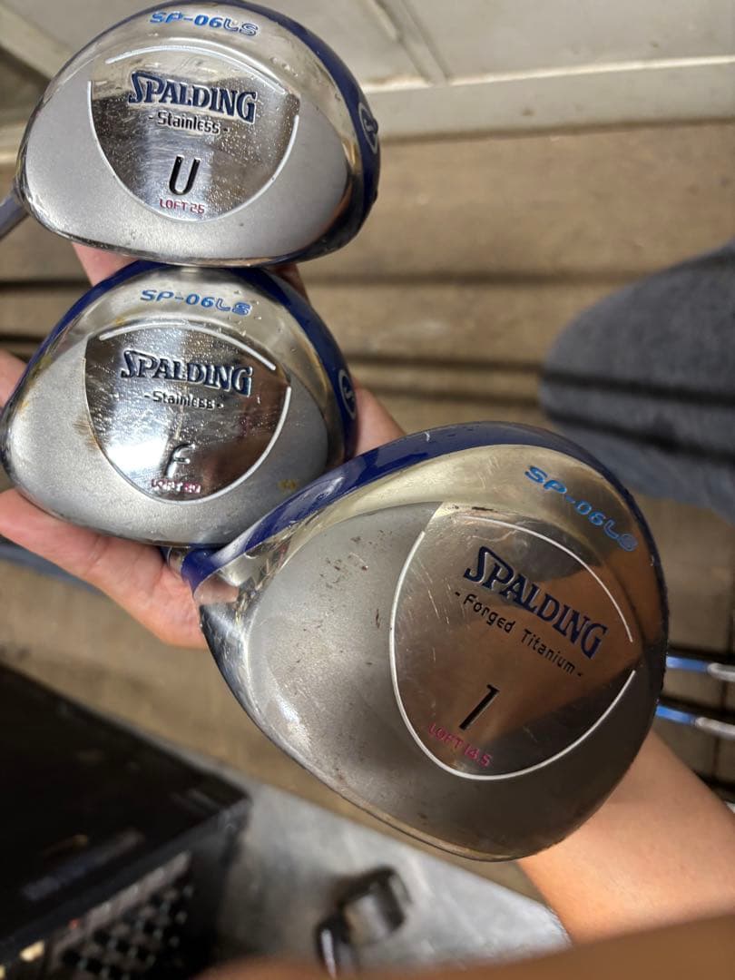 SPALDING ゴルフクラブ 8本セット Lフレックス