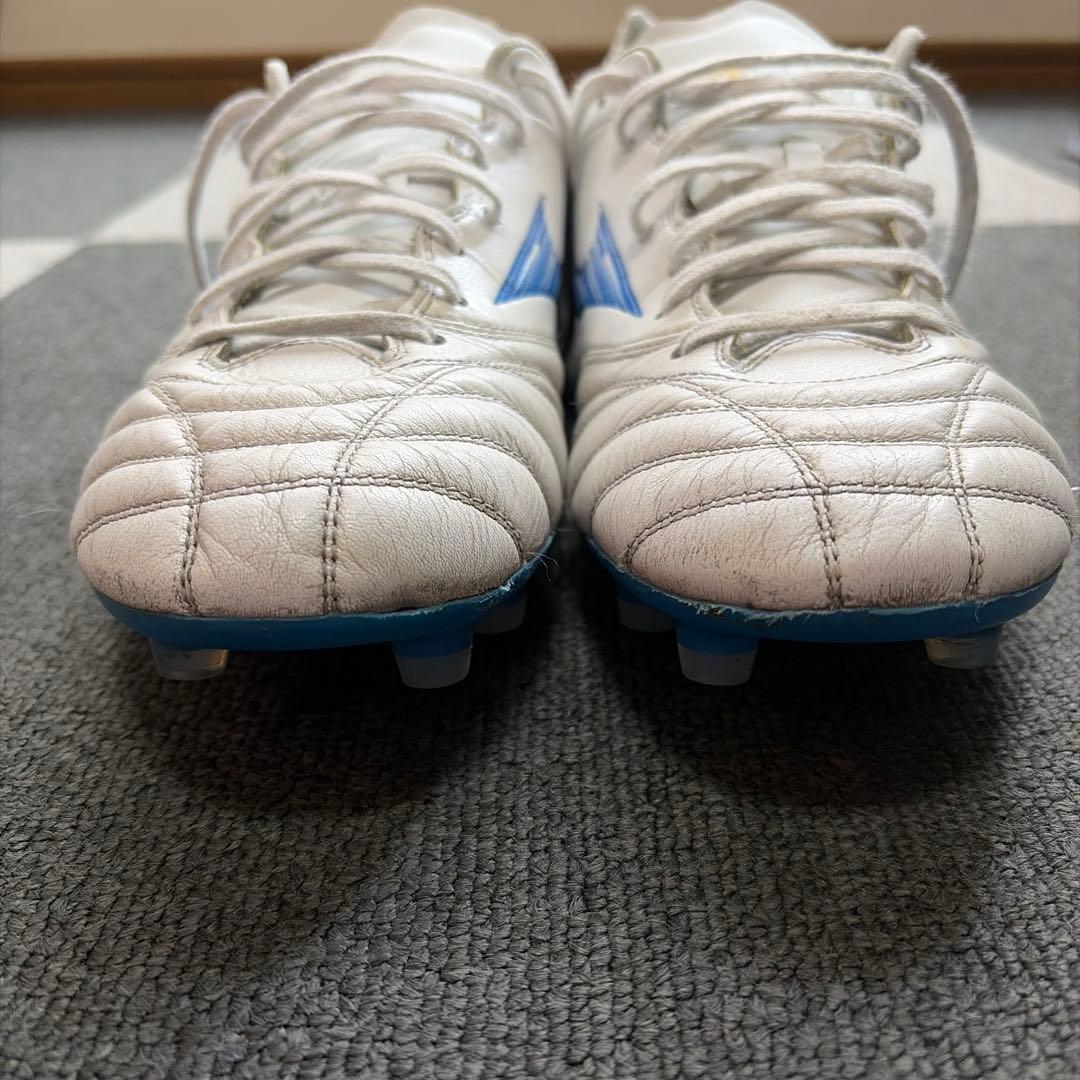 Mizuno サッカーシューズ ホワイト/ブルー