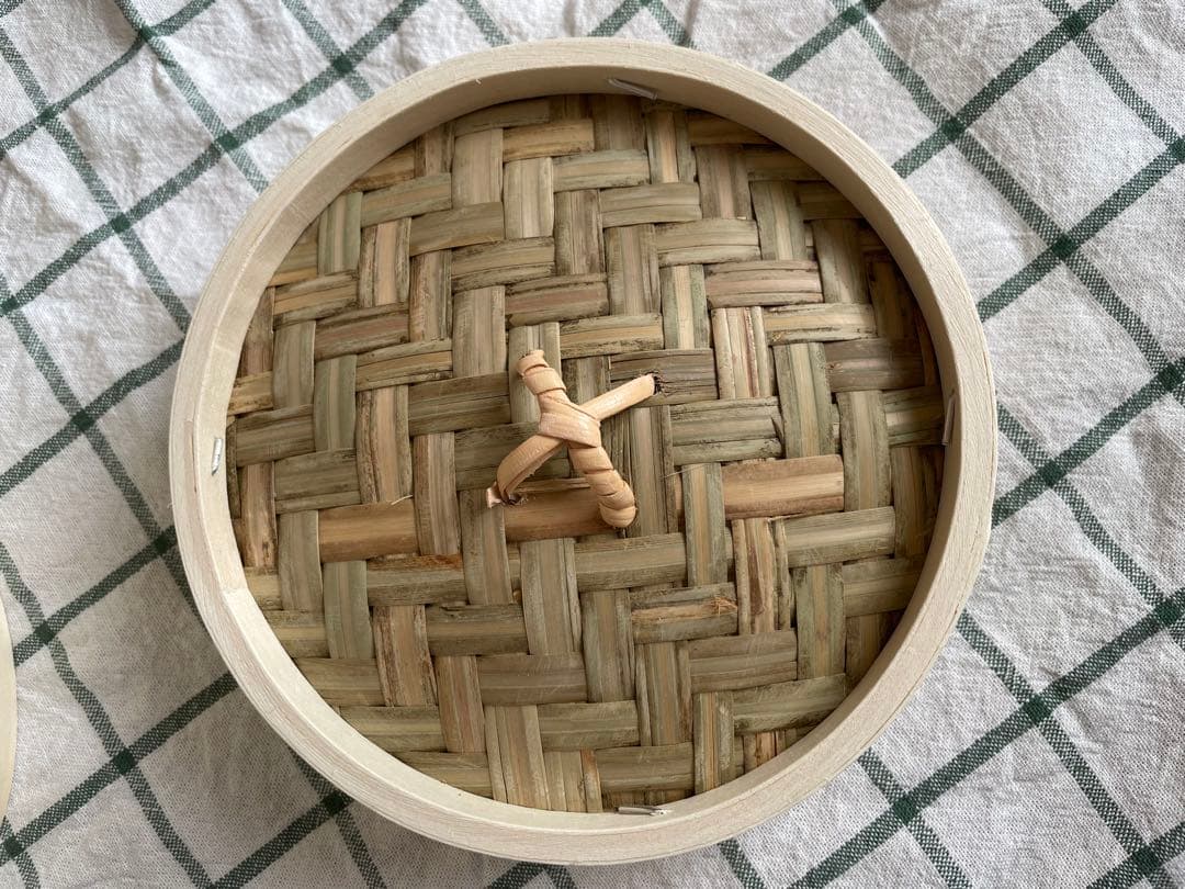 照宝　白木　せいろ　2段蒸し器　蓋付き