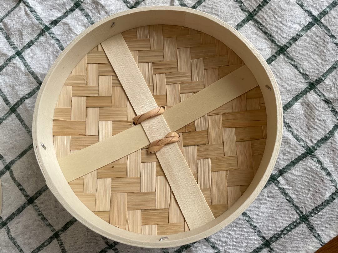 照宝　白木　せいろ　2段蒸し器　蓋付き