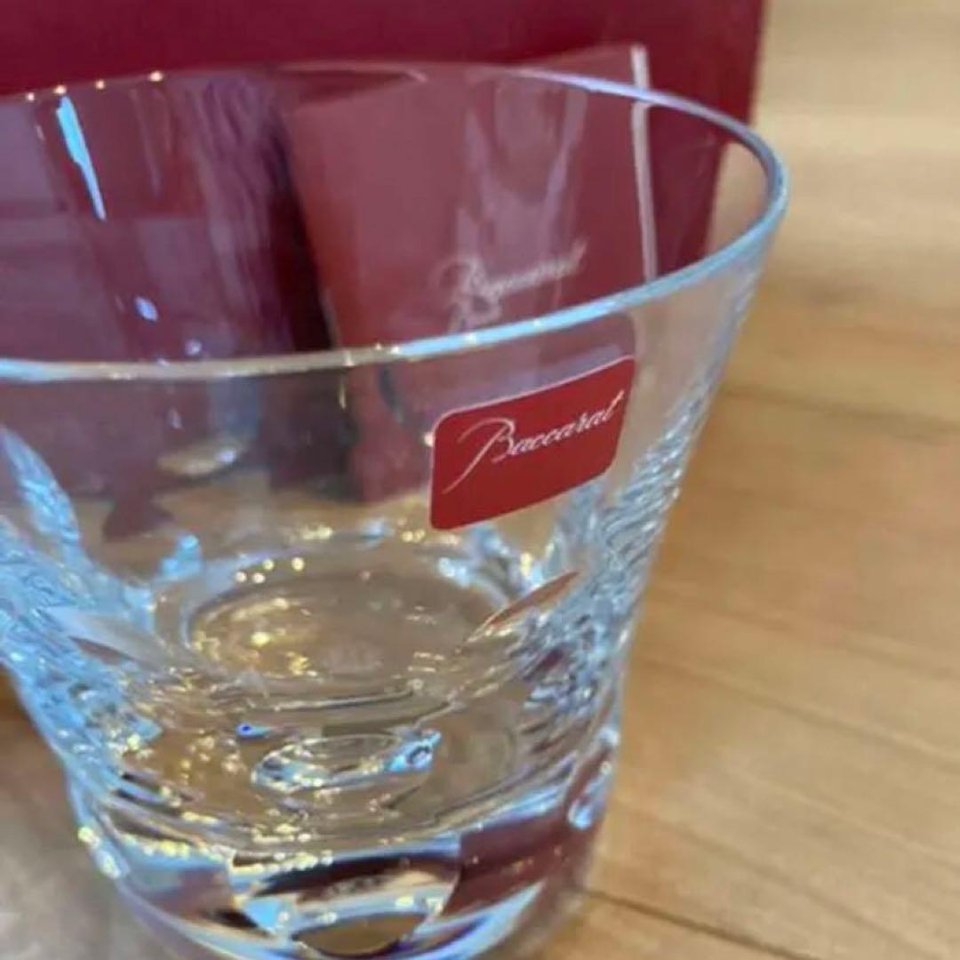 新品　2個　バカラ　ロックペアグラス　baccarat