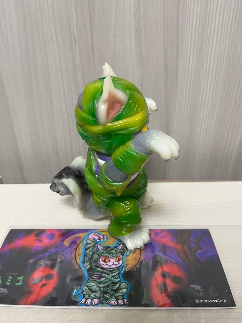 ムミコ G.I.D meowwwthra ソフビ ワンフェス 蓄光 ニャスラ