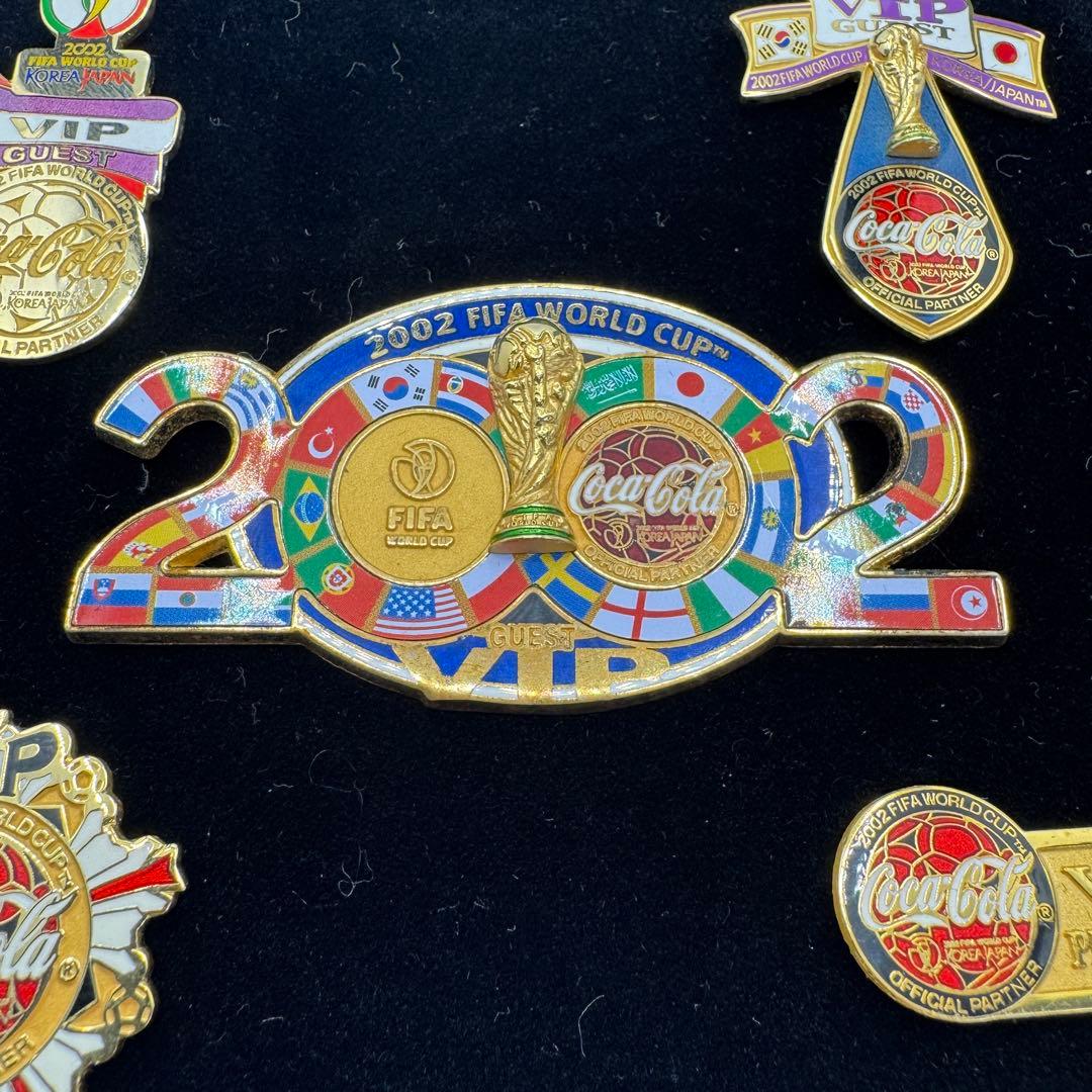 2002年 FIFA ワールドカップ VIP コカコーラ ピンバッジ ピンズ