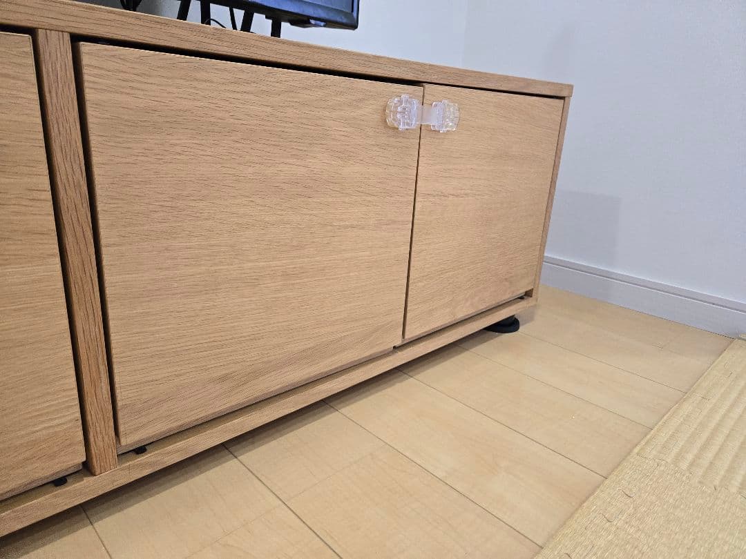 無印良品 スタッキングキャビネットオーク材　テレビボード