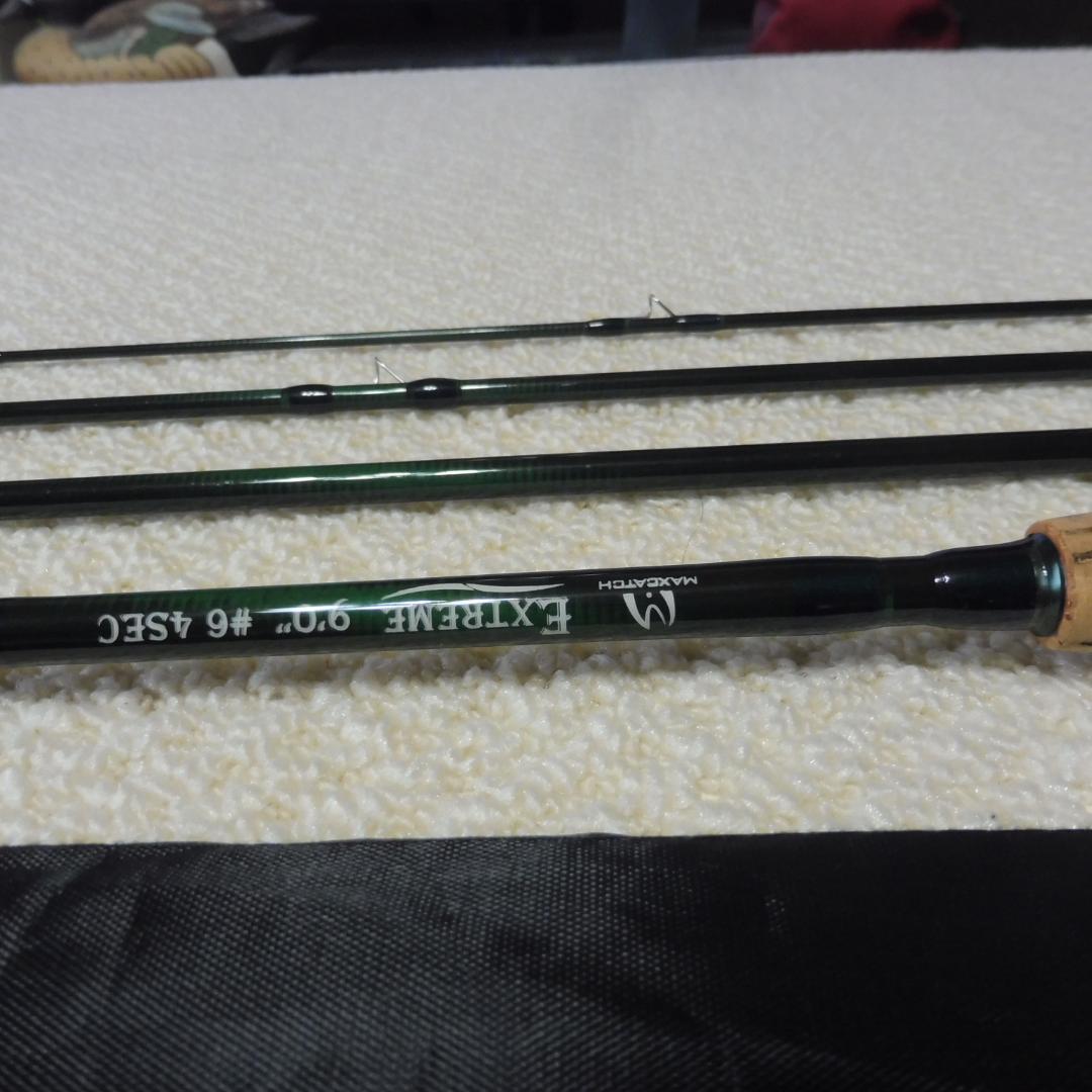 MAXCATCH EXTREME 9ft. #6. 4pc.フライロッド