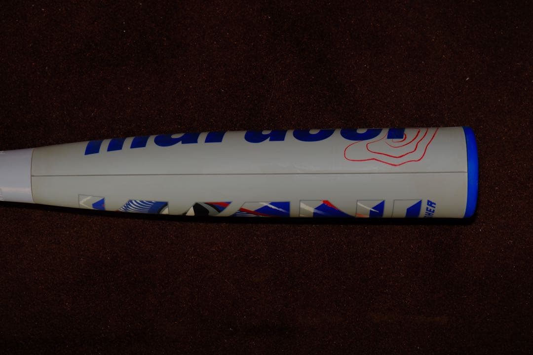 少年軟式バット 青ワニ82㎝　グリップテープ新品付