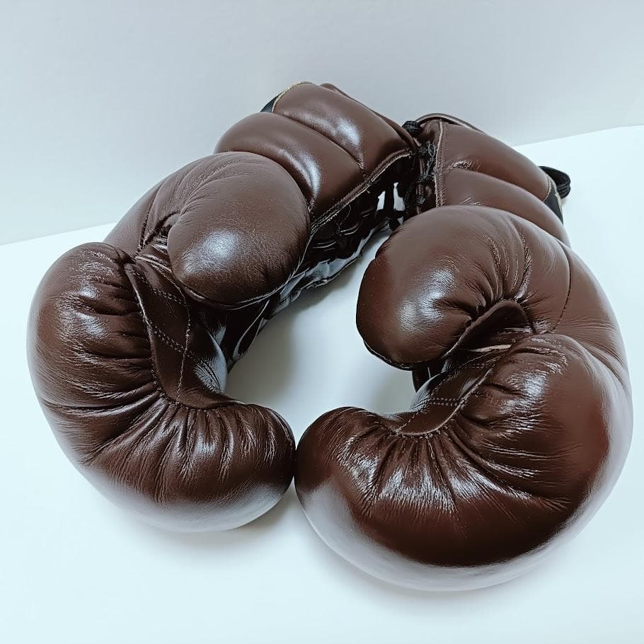 TOP BOXER トップボクサー ボクシンググローブ ブラウン 16oz