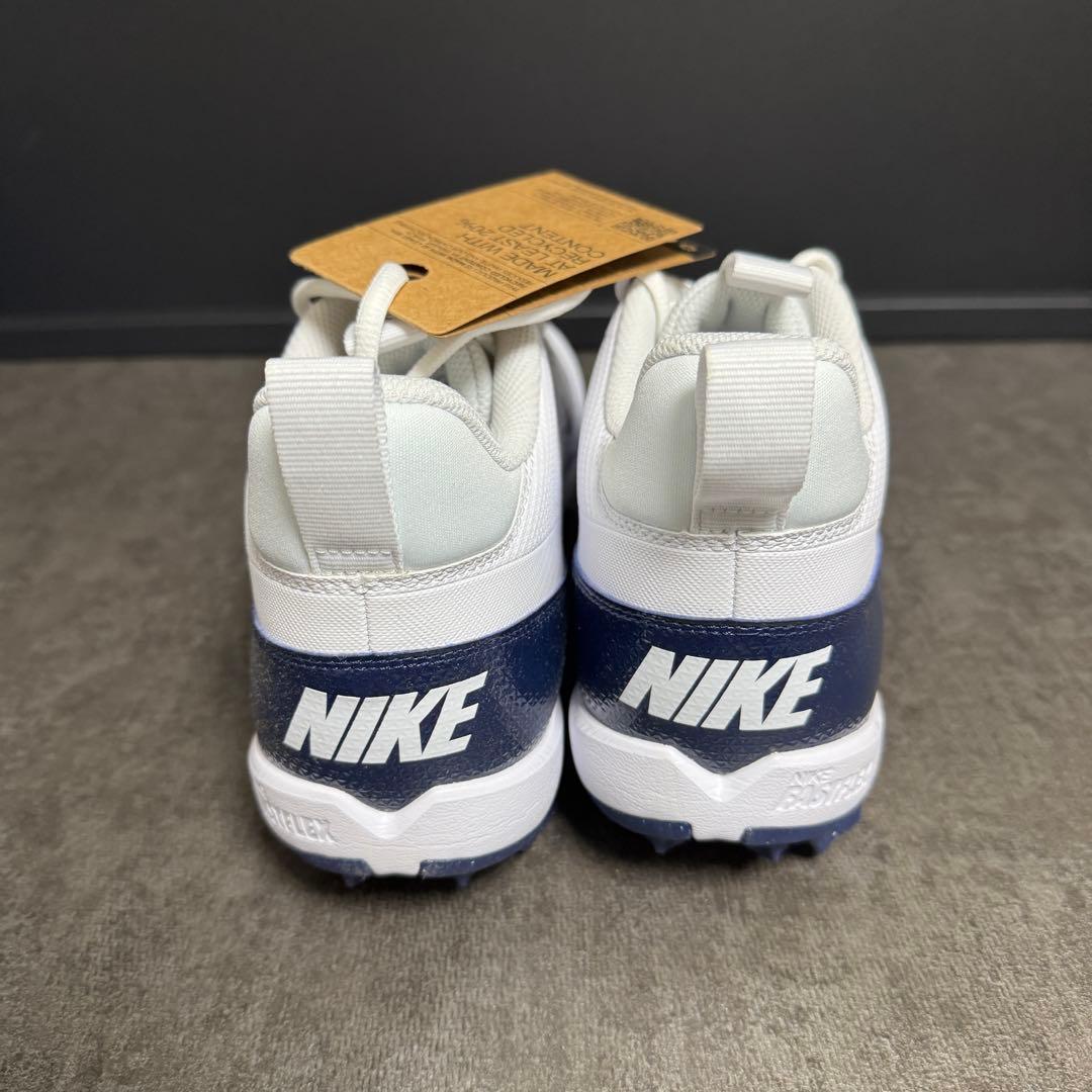 NIKE alpha manace shark ホワイト 白 アメフトスパイク②