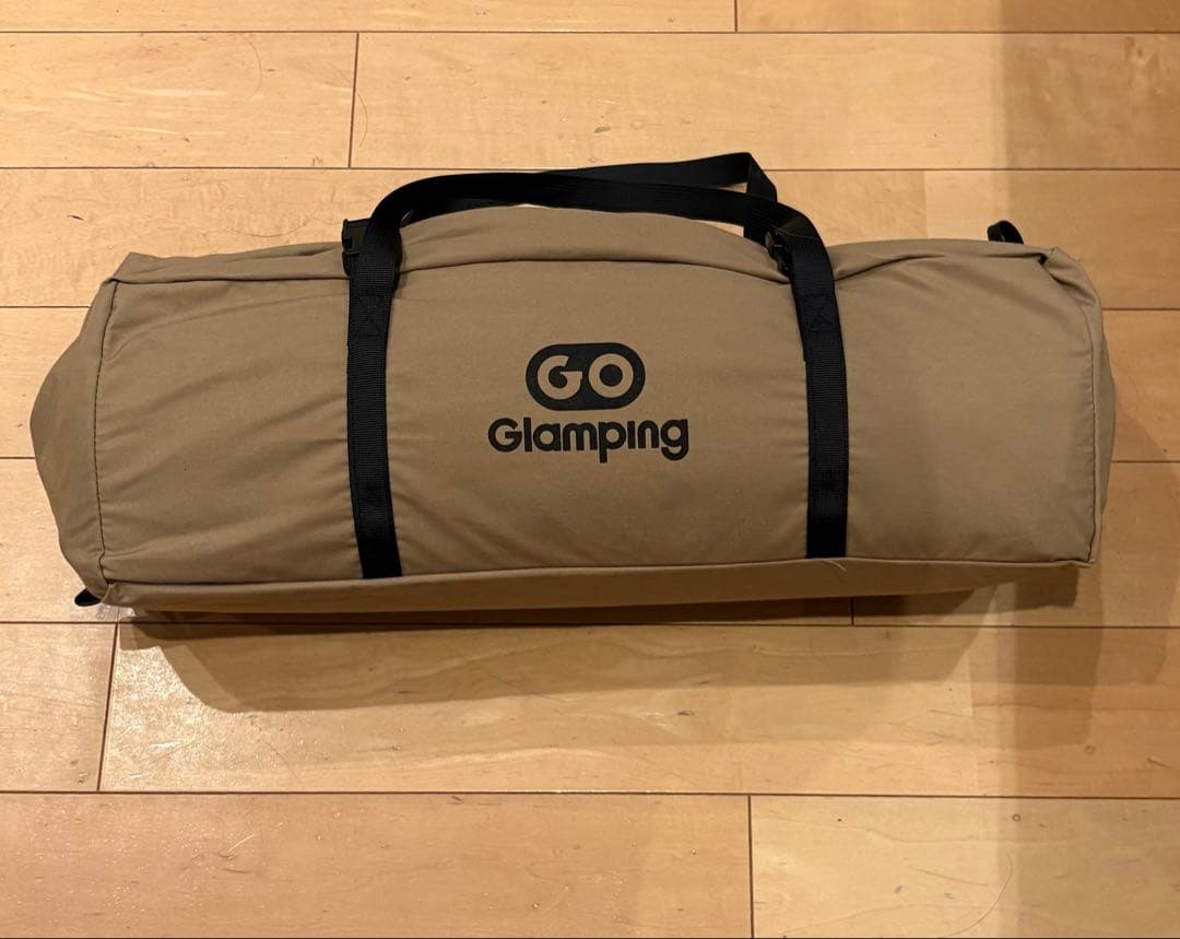 GOGlamping HENGEN+スクエアタープTC 4m × 4m ベージュ