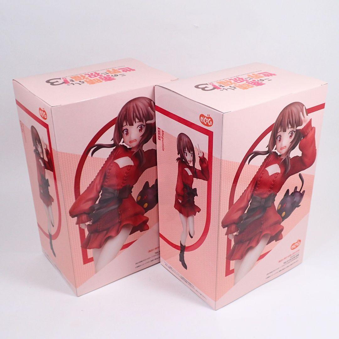 エルココ めぐみん 5個 フィギュア まとめ売り この素晴らしい世界に祝福を！