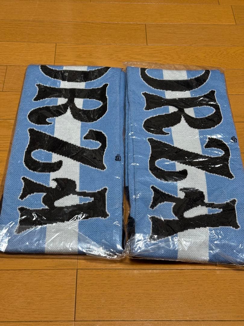 ジュビロ磐田 ニットマフラー 応援団 貴重品 新品未開封品 2個セット