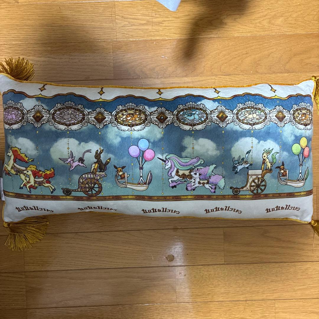 【新品】ポケパークカントー　ブイブイヴォヤージュ　クッション