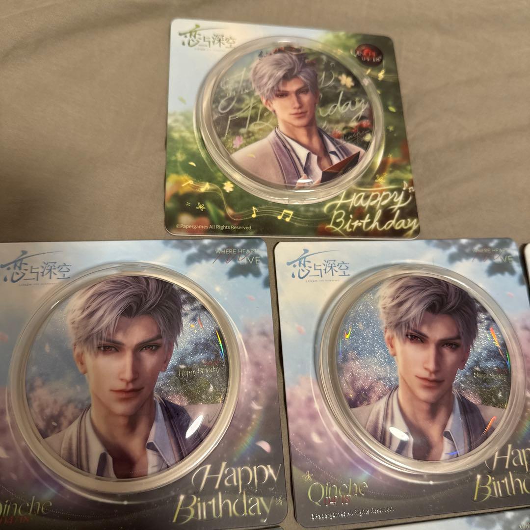 恋と深空　シン2025誕生日　缶バッジ*13 公式正規品