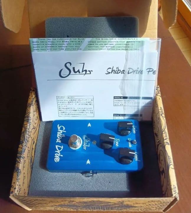 ギター suhr Shiba Drive pedal made in usa