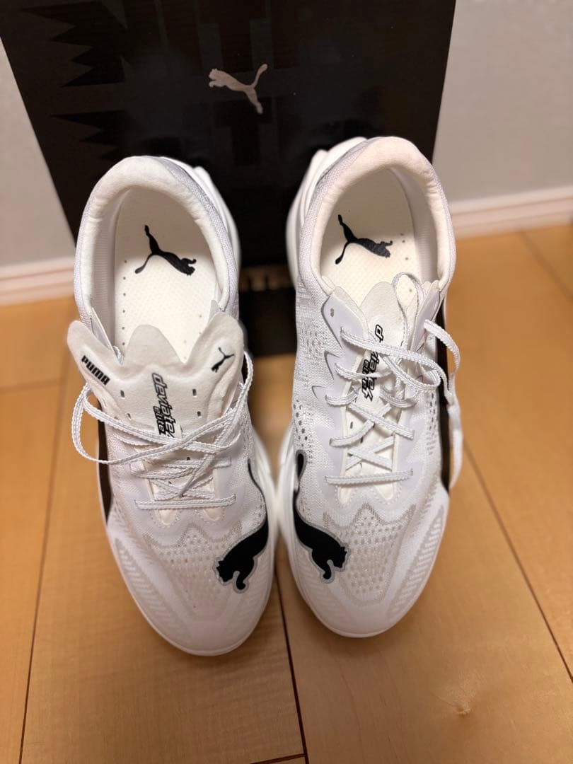 【美品】PUMA ディヴィエイトニトロエリート4 27.5cm 走行20km