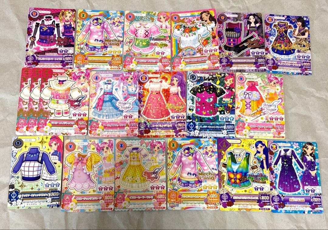 匿名配送　旧アイカツ　カード180枚以上　まとめ売り　引退品　2015 2016