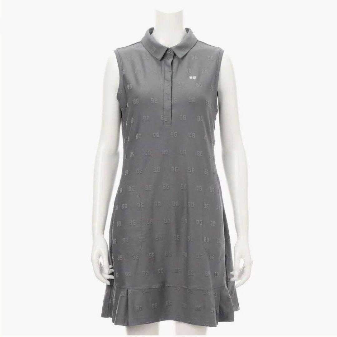 新品★38,500円 BRIEFINGゴルフワンピース ノースリーブスカート白L