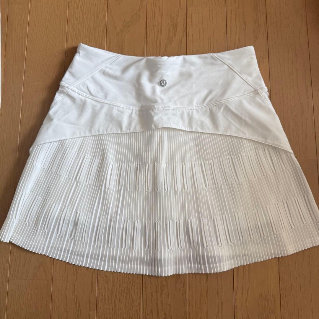 ルルレモン Pleated Tennis Skirt サイズ 4