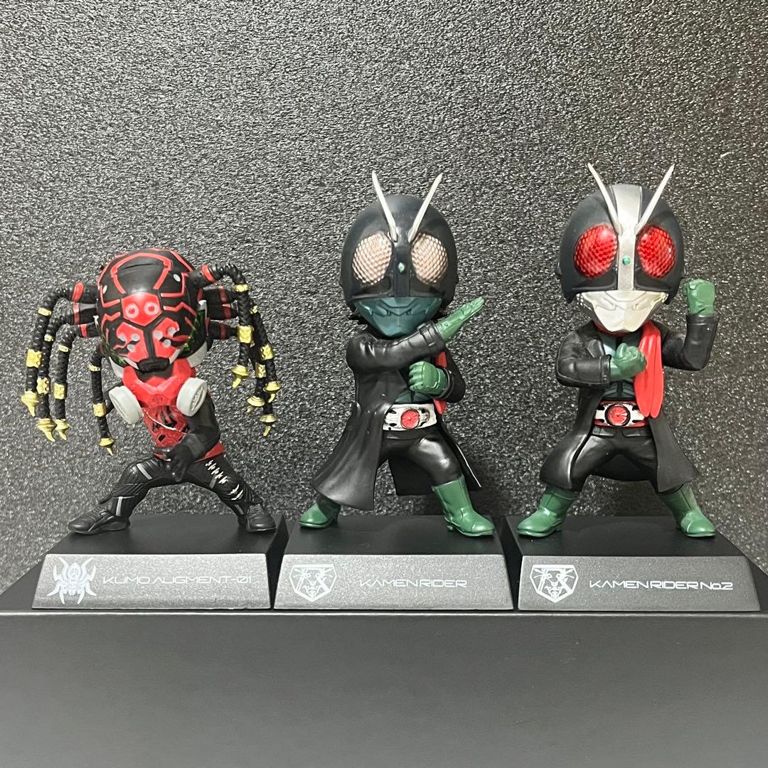 シン 仮面ライダー デフォルメクス 3体セット 一番くじ deforme-x