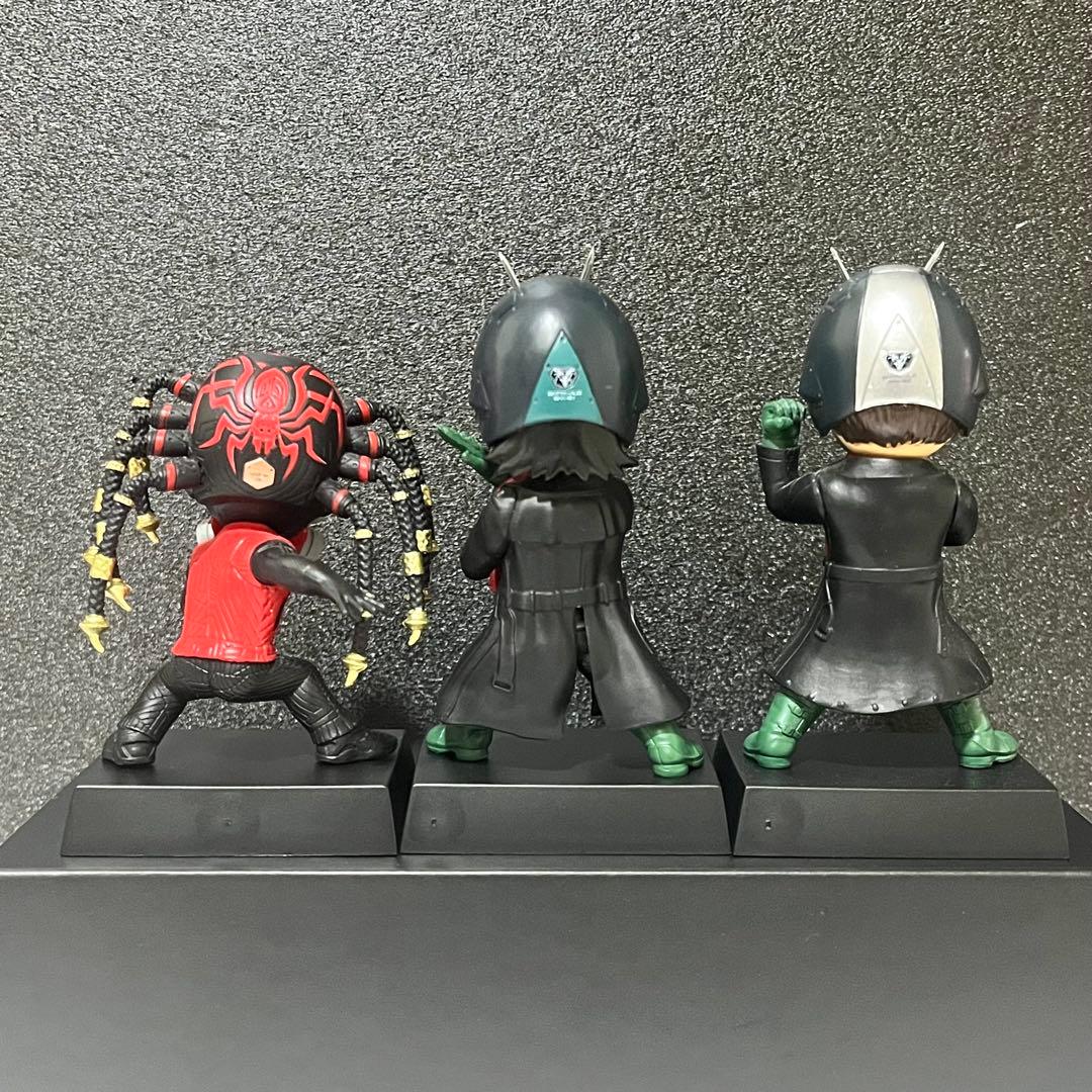シン 仮面ライダー デフォルメクス 3体セット 一番くじ deforme-x