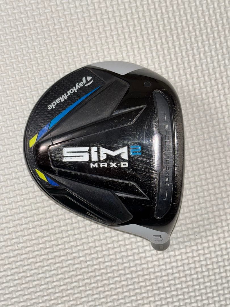 テーラーメイド　SIM2 MAX.D 3W （１６°）ヘッドのみ