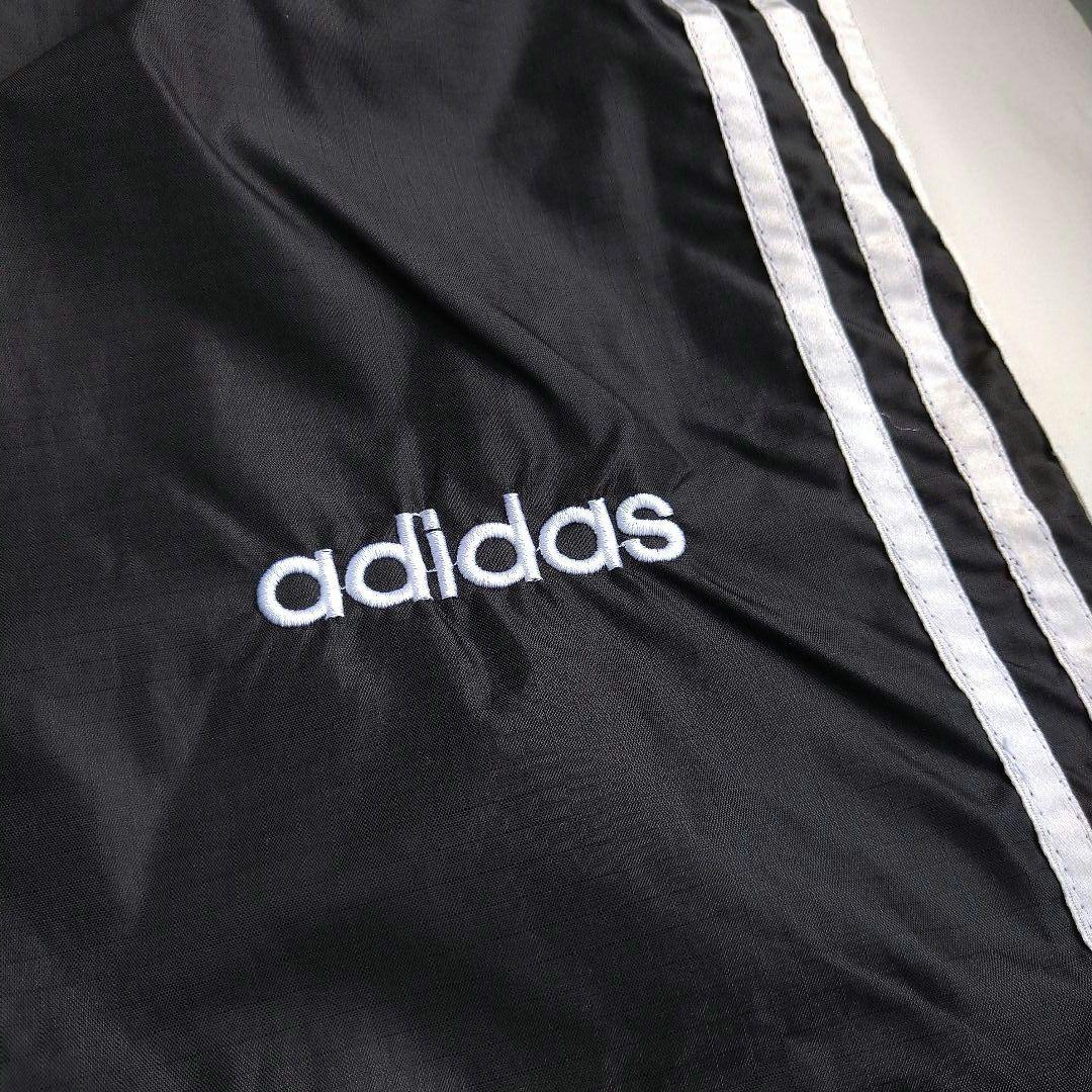 adidas ブラックパンツ 3本ライン　オールド　スポーツ　ビンテージ　メンズ