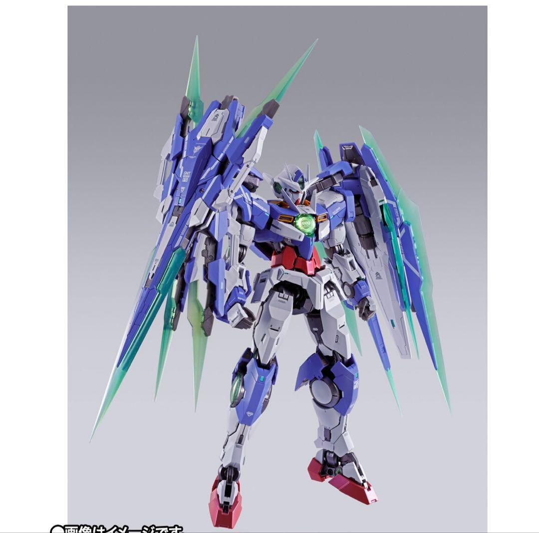 新品 未開封 L BUILD メタルビルドダブルオークアンタフルセイバー