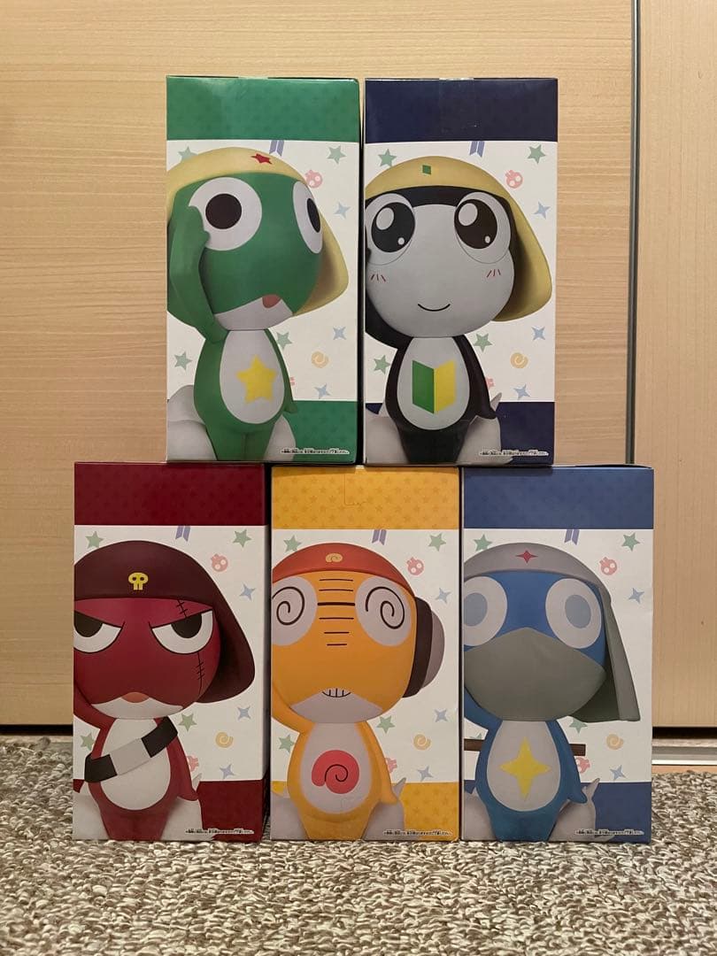 ケロロ軍曹 おおきなSOFVIMATES フィギュア 5体セット
