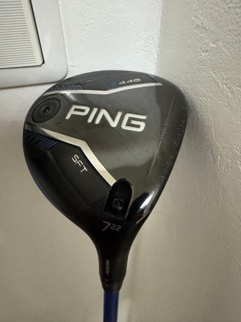 PINGG440SFTフェアウェイウッド3W 5W 7WALTA JCBブルーS