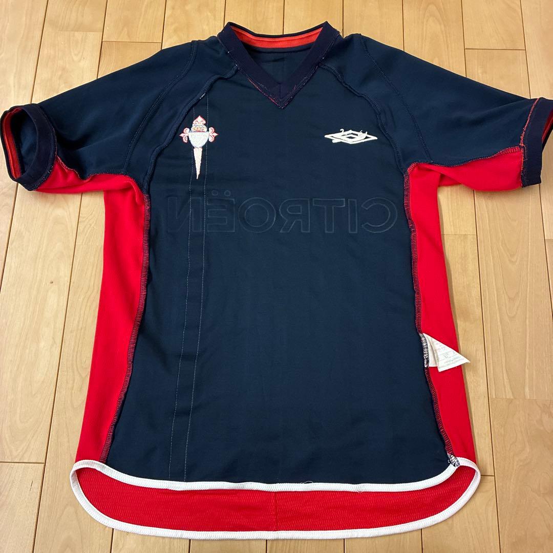 【希少/Y2K】セルタ ユニフォーム UMBRO アンブロ ネイビー S 古着